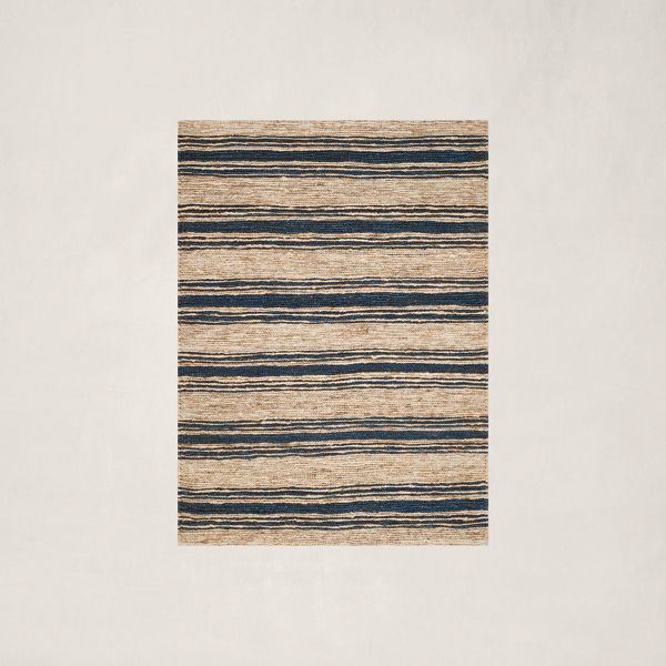 Ralph Lauren Cliff Stripe Rug In Harbor