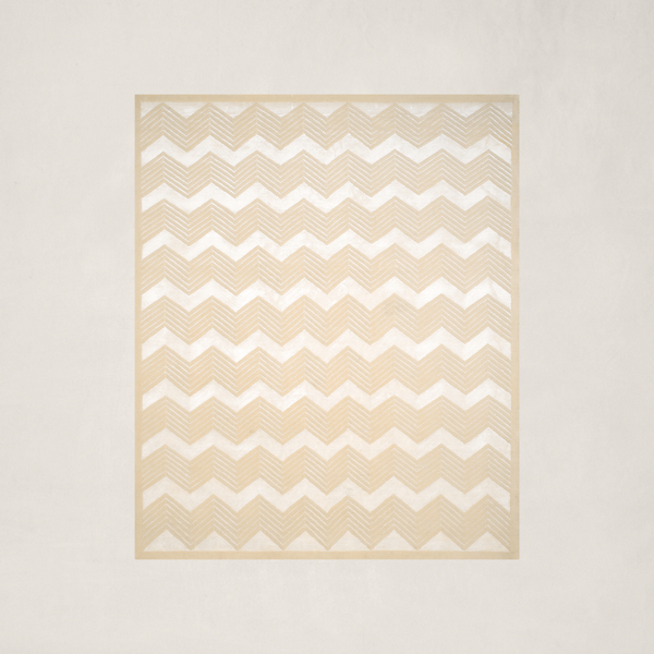 Polo Ralph Lauren Monroe Chevron Rug In Champagne