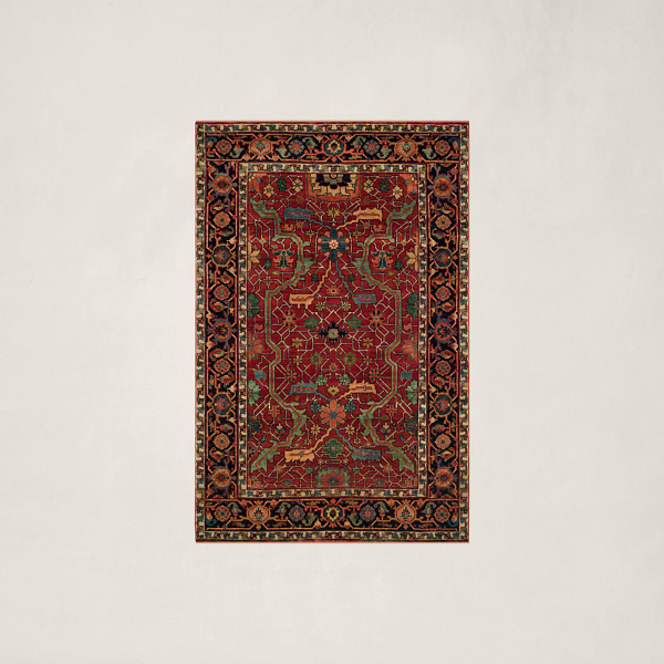 Polo Ralph Lauren Richmond Rug In Vintage Red