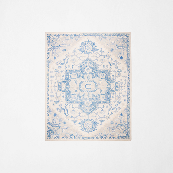 Ralph Lauren Percy Rug In Blue