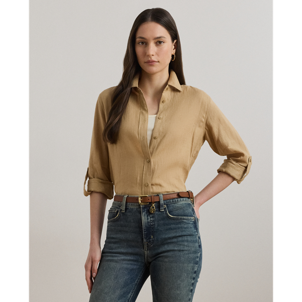 Chemise décontractée en lin - Lauren - Modalova