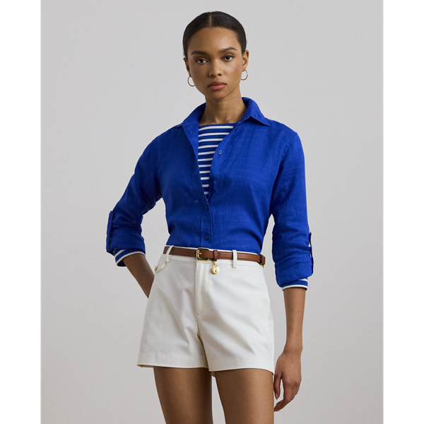 Chemise décontractée en lin - Lauren - Modalova