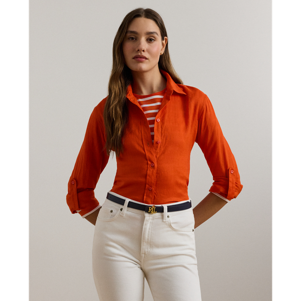 Chemise décontractée en lin - Lauren - Modalova