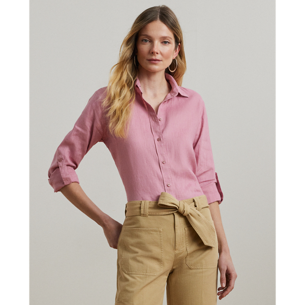 Chemise décontractée en lin - Lauren - Modalova
