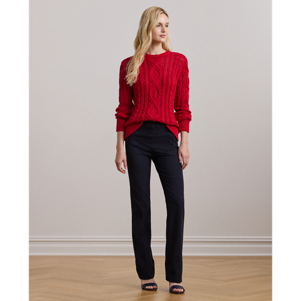Pantalon de marin en sergé - Lauren - Modalova