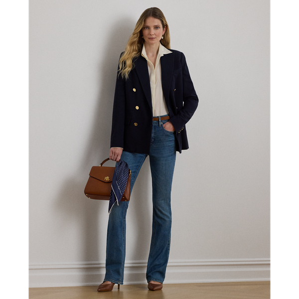 Ralph Lauren High-rise Boot Jean In Blue