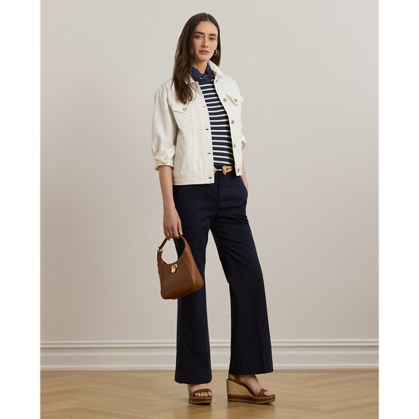 Ralph Lauren Stretch Cotton Chino Flare Pant