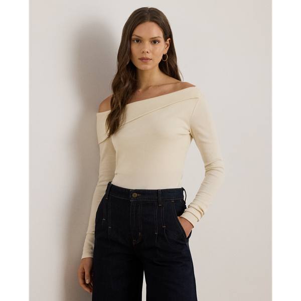 Top Asimmetrico a Spalle Scoperte Ralph Lauren