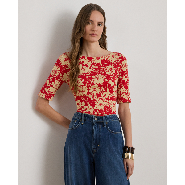 Maglietta a Fiori Ralph Lauren - Stile e Comfort