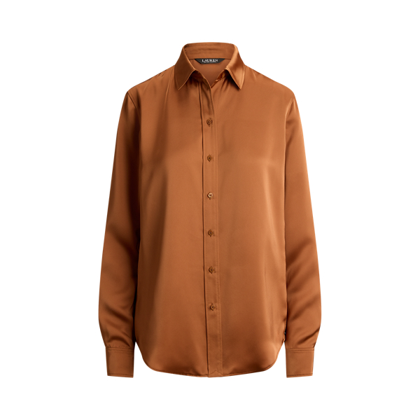 Camicia Classic-Fit in Raso Charmeuse Ralph Lauren