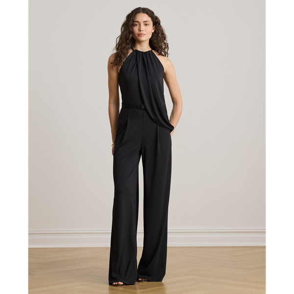 Tuta Halter in Jersey Stretch di Ralph Lauren