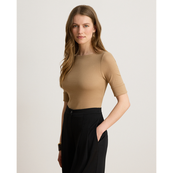 Maglietta Ralph Lauren con Scollo a Barchetta - Stile Unico