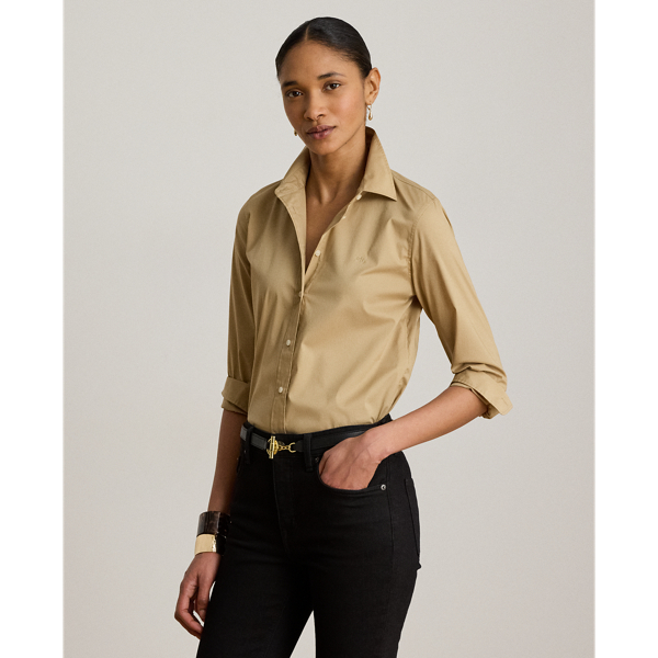 Camicia Classic-Fit in Misto Cotone Ralph Lauren