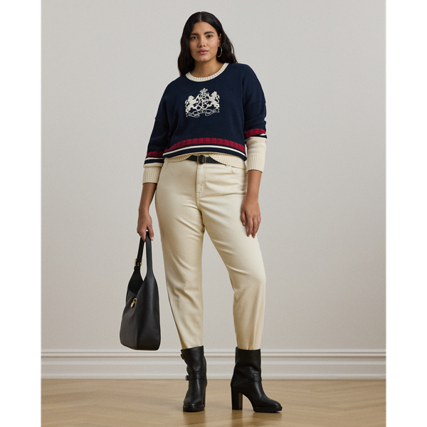 Curve - High-Rise Straight Ankle Jean - Lauren Curve - Modalova