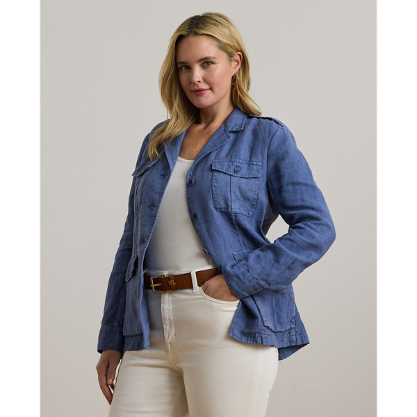 Lauren Woman Ralph Lauren Linen Blazer