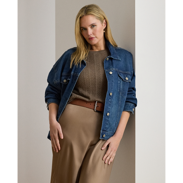Lauren Woman Ralph Lauren Denim Trucker Jacket