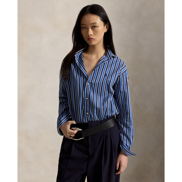 Camicia Relaxed-Fit a Righe in Cotone - Ralph Lauren