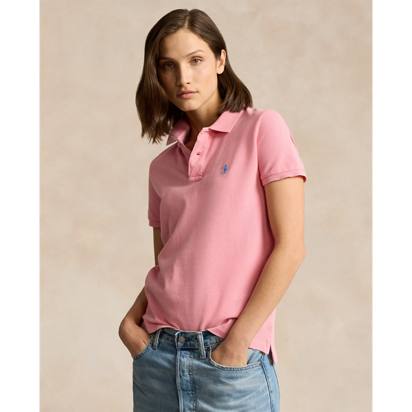 POLO RALPH LAUREN】クラシック フィット メッシュ ポロシャツ 
