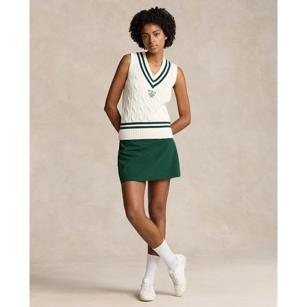 Jupe-short jardinier Wimbledon - Polo Ralph Lauren - Modalova