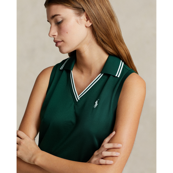 POLO RALPH LAUREN】ウィンブルドン ピケ スリーブレス