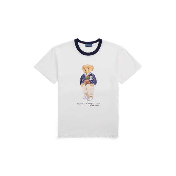 Polo ベア コットン ジャージー Tシャツ