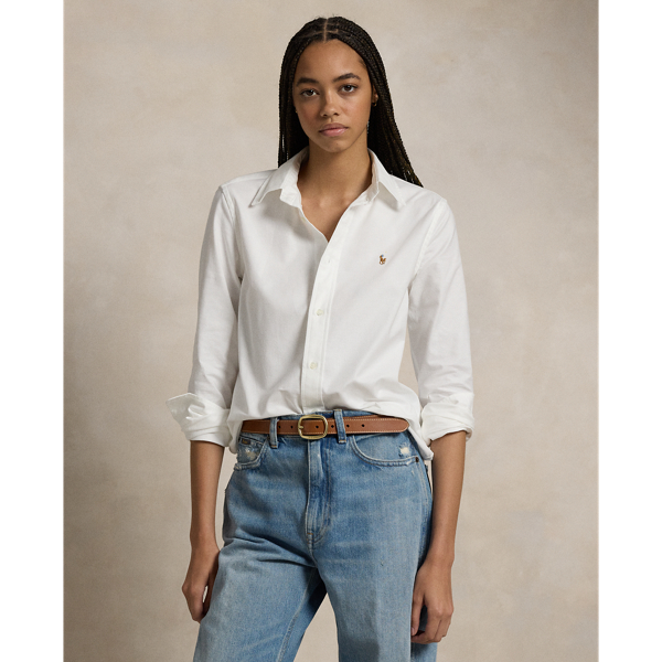 Polo Ralph Lauren Ralph Lauren The Iconic Stretch Slim Fit Oxford Shirt In White