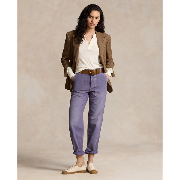Polo Ralph Lauren The Ricky Pant In Lavender
