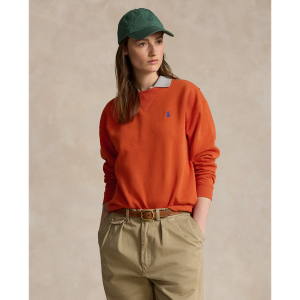 Sweat col rond en molleton - Polo Ralph Lauren - Modalova