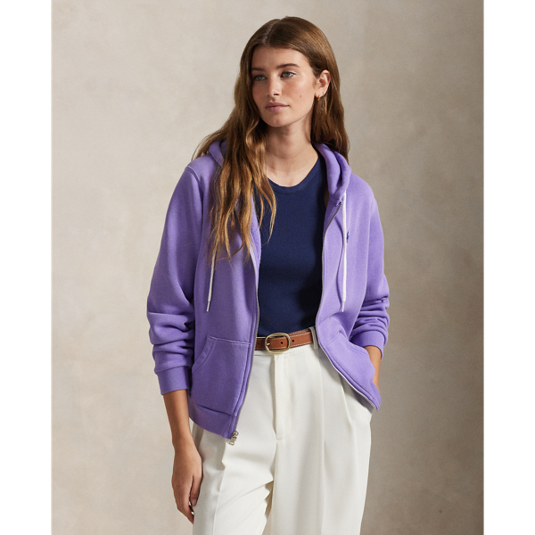 Sweat à capuche zippé en sherpa - Polo Ralph Lauren - Modalova