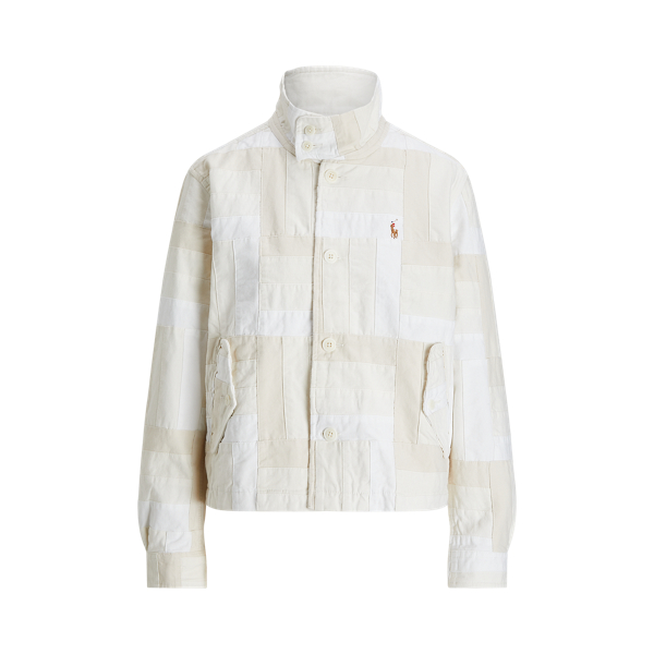 Veste patchwork à col cheminée - Polo Ralph Lauren - Modalova