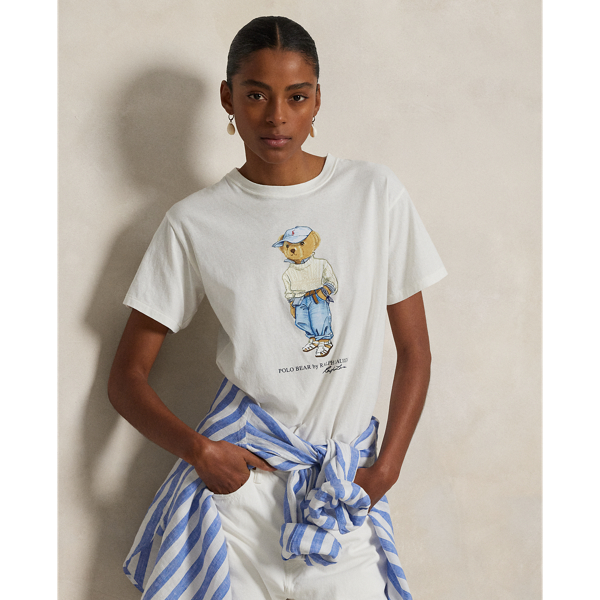 T-shirt Polo Bear jersey de coton - Polo Ralph Lauren - Modalova