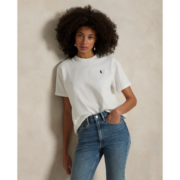 T-shirt Relaxed Fit en jersey de coton - Polo Ralph Lauren - Modalova