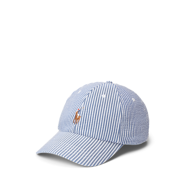 Seersucker Ball Cap - Polo Ralph Lauren - Modalova