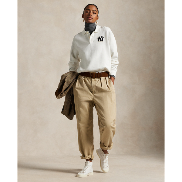 限定コレクション）Polo Ralph Lauren ヤンキース フリース ポロ