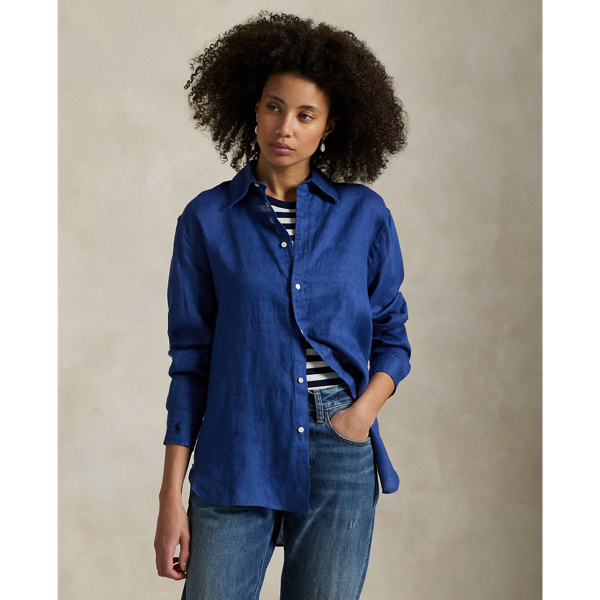 Ralph Lauren Oversize Fit Linen Shirt
