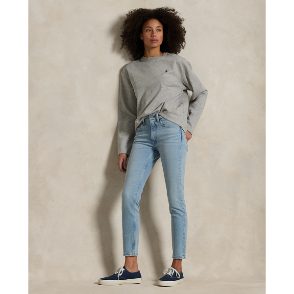 POLO RALPH LAUREN MID-RISE SUPER-SLIM JEAN 