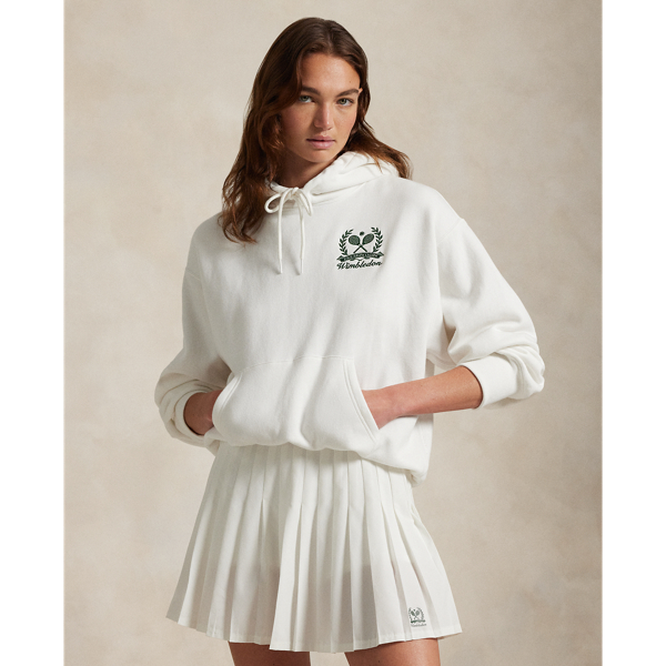 Ralph Lauren Wimbledon Crest Fleece Hoodie