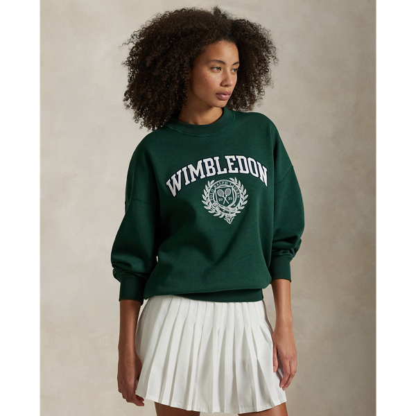Sweat Wimbledon à écusson en molleton - Polo Ralph Lauren - Modalova