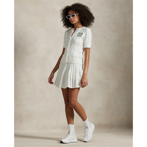 Jupe-short performance plissée Wimbledon - Polo Ralph Lauren - Modalova