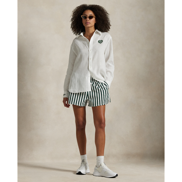 Short Wimbledon rayé en coton - Polo Ralph Lauren - Modalova