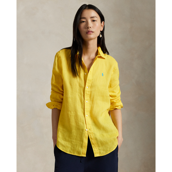Chemise classique en lin - Polo Ralph Lauren - Modalova