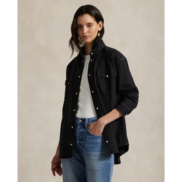 Ralph Lauren Big Fit Denim Western Shirt