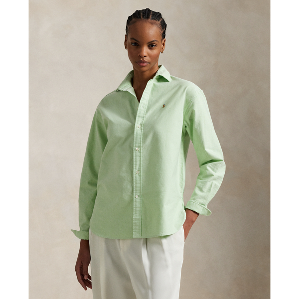 Relaxed Fit Cotton Oxford Shirt