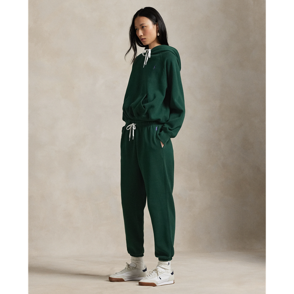 Ralph Lauren Fleece Drawstring Sweatpant In Green
