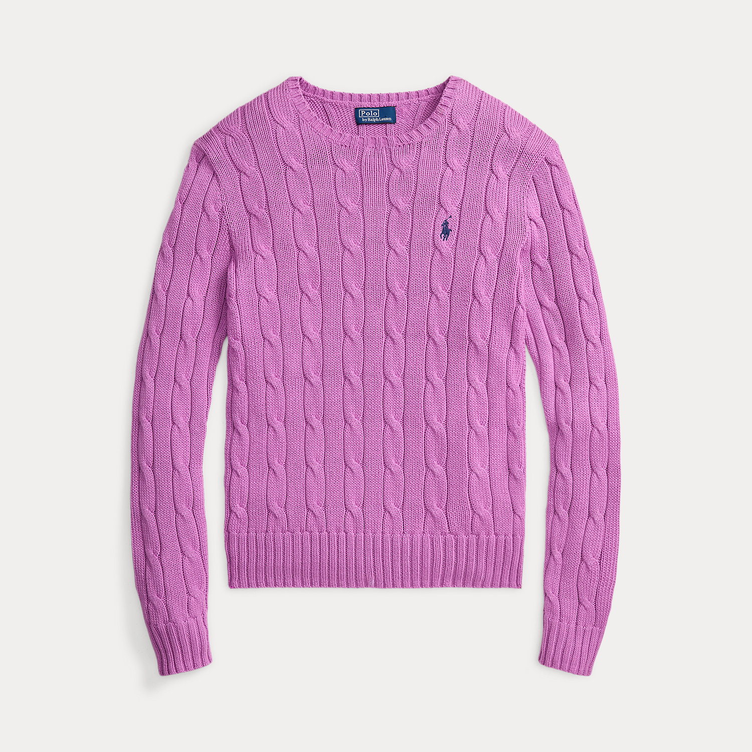 Maglia a Girocollo Ralph Lauren in Cotone a Trecce