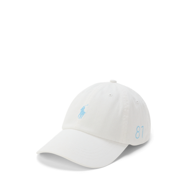Ralph Lauren The Spelman College Twill Ball Cap In White