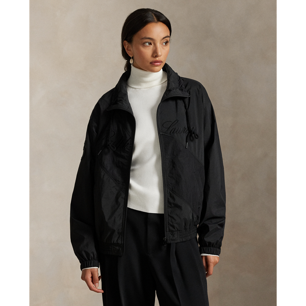 Ralph Lauren Track Jacket In Black