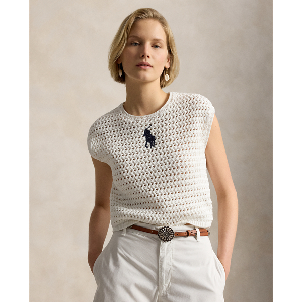 Maglia Big Pony Ralph Lauren in Cotone - Eleganza Unica