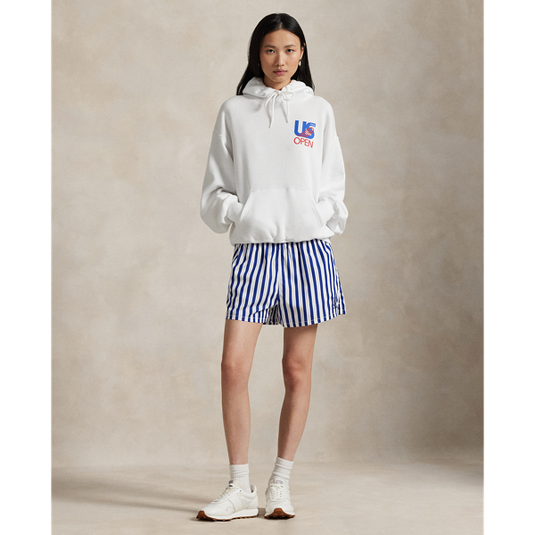 Ralph Lauren Us Open Striped Cotton Short In White