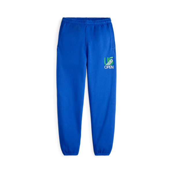 Ralph Lauren Us Open Fleece Sweatpant In Blue